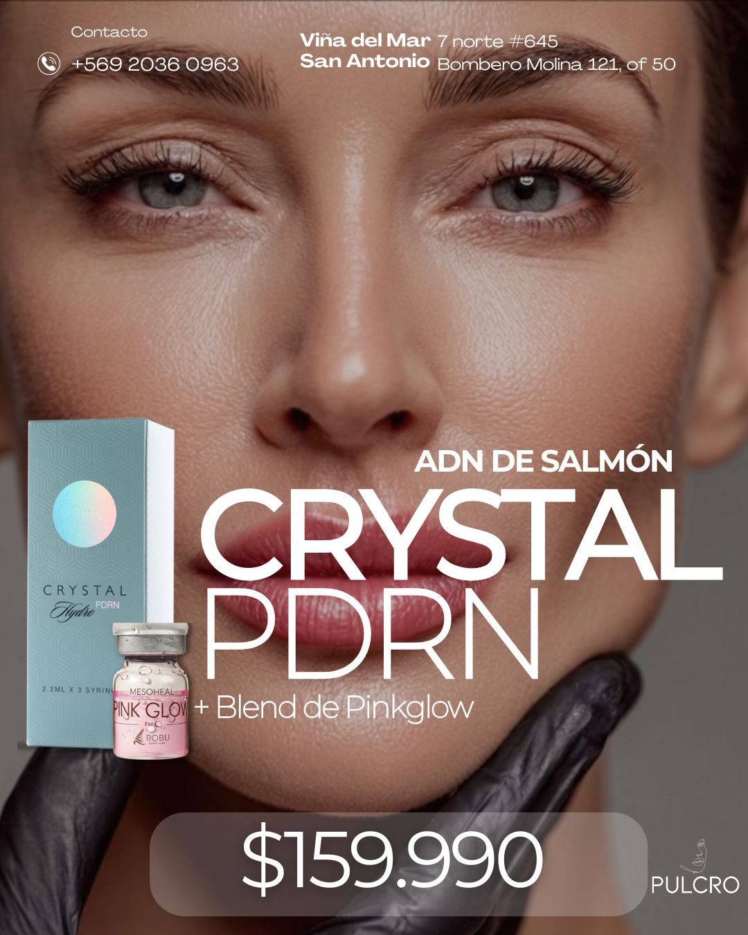 Crystal PDRN + Pinkglow · $159.990