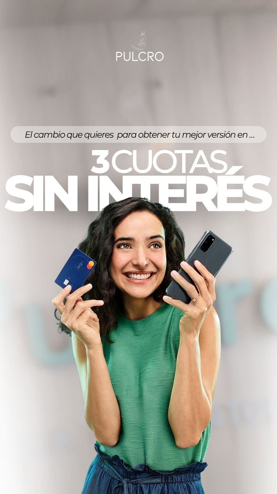 3 cuotas sin interés