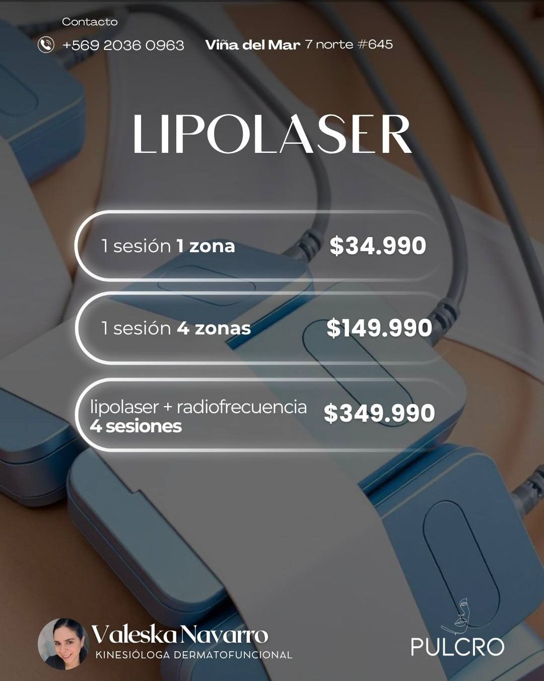 Lipoláser desde $34.990
